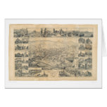 East Los Angeles, CA. Panoramic Map 1888 (0900A) cards