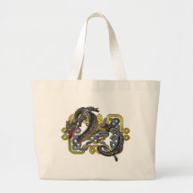 East meets Celtic Canvas Bag