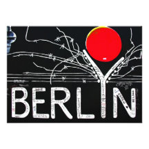 East Side Gallery, Berlin Wall, Barbed Wire/Red Su Announcements