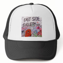 East Side Gallery, Berlin Wall, Graffiti Hats
