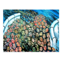 East Side Gallery, Berlin Wall, Mass Escape Post Cards
