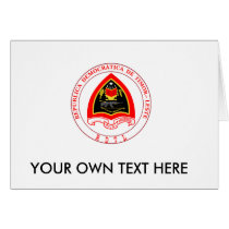 East Timor Coat of Arms Greeting Cards