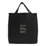 East Wing Rules embroidered bag embroidered bags