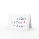 Easter - 3 nails + 1 cross = 4ever cards
