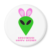 Easter Alien Magnet
