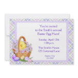 Easter Basket Chick Invite