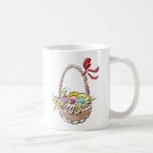 Easter Basket Mugs