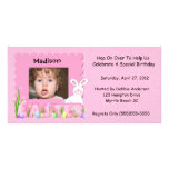 Easter Birthday Invitation Photo Cards