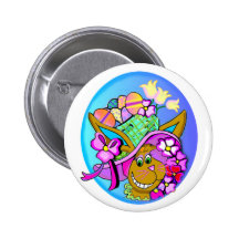 Easter Bonnet Easter Gifts Buttons