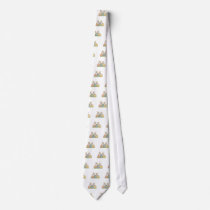 easter bunnies and eggs necktie