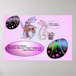 Easter Bunnies by Anjo Lafin posters