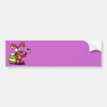 Easter Bunny Bumper Stickers