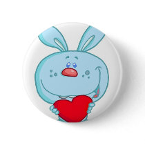 easter bunny button