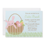 Easter Bunny in a Basket invitations