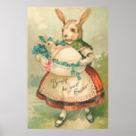 Easter Bunny Mother And Child posters