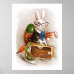 Easter Bunny on Tour Print