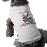 Easter Bunny Painting Eggs Dog Shirt pet clothing