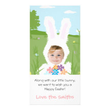Easter Bunny - Photo Card