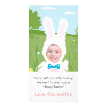 Easter Bunny - Photo Card