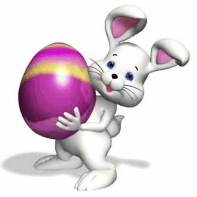 EASTER BUNNY CUT OUT by PerGis_NOSaints