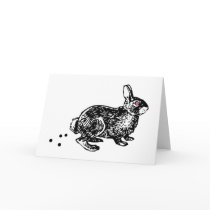 Easter Bunny Poo Greeting Cards