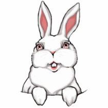 Easter Bunny Rabbit Sculpture Cut Outs