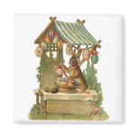 Easter Bunny Roadside Egg Stand magnets