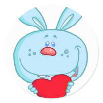 easter bunny sticker