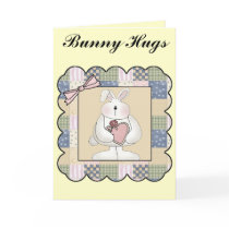 Easter Bunny T shirts and Gifts Greeting Cards