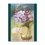 Easter Bunny & Violets