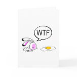 Easter Bunny WTF cards