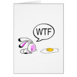 Easter Bunny WTF cards