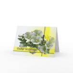 Easter Card - White Hellebores