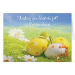 Easter Card - Wishing you baskets fullof Easter