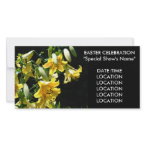 EASTER CELEBRATION Cards Lilies Easter Services