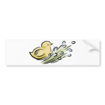 Easter Chick bumper stickers