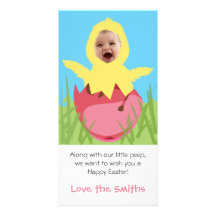 Easter Chick - Photo Card