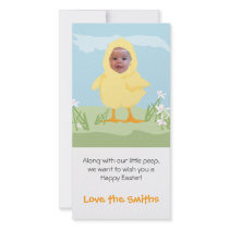 Easter Chick - Photo Card