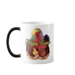Easter Chicken Hen Chick Eggs Painting - Multi mugs