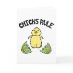 Easter Chicks Rule cards