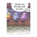 Easter Dye Job - Postcard