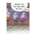 Easter Dye Job - Postcard