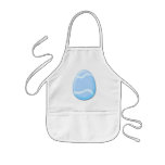 Easter Egg (Blue) Kids Apron
