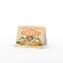 Easter Egg Carousel Card