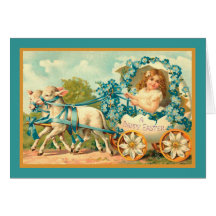 Easter Egg Carriage Card