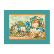 Easter Egg Carriage Postcards