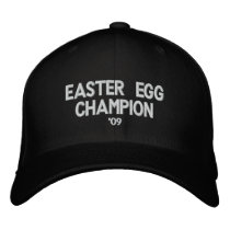 Easter Egg Champion Embroidered Hats