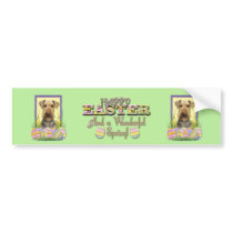 Easter Egg Cookies - Airedale Bumper Sticker