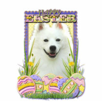 Easter Egg Cookies - American Eskimo Photo Cut Out
