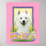 Easter Egg Cookies - American Eskimo Print